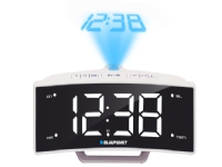 Blaupunkt CRP7WH, Klokke, 87,5 - 108 MHz, LCD, Svart, Hvit, Tid, AC