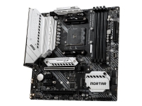 MSI MAG B550M MORTAR WIFI - Hovedkort - mikro ATX - Socket AM4 - AMD B550 Chipset - USB-C Gen2, USB-C Gen1, USB 3.2 Gen 1, USB 3.2 Gen 2 - Bluetooth, 2.5 Gigabit LAN, Wi-Fi - innbygd grafikk (CPU kreves) - HD-lyd (8-kanalers)