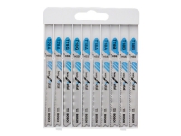 Bosch basic for Metal - Bladsett for stikksag - for metall, rør, profiles - 10 deler - T-skaft