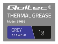 Qoltec - Termomasse - grå