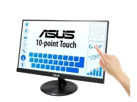 ASUS VT229H - LED-skjerm - 21.5 - berøringsskjerm - 1920 x 1080 Full HD (1080p) - IPS - 250 cd/m² - 1000:1 - 5 ms - HDMI, VGA - høyttalere - svart