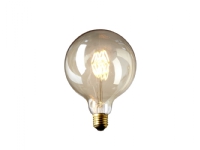 LED 3W DEKOPÆRE GLOBE Ø125 H170GYLDENT GLAS