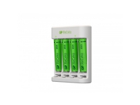 GP Batteries E41180AAAHC-2B4, Nikkelmetallhydrid (NiMH), AA, AAA, 4 stykker, Batterier medfølger