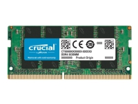 Crucial - DDR4 - modul - 16 GB - SO DIMM 260-pin - 3200 MHz / PC4-25600 - CL22 - 1.2 V - ikke-bufret - ikke-ECC