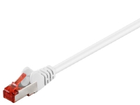 CAT 6 Patchkabel, S/FTP (PiMF), hvid