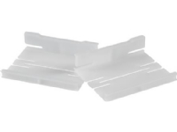 HAGER Kobling L2554 2-delt For BR70130 Perlegrå ral 7035 plast
