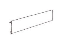 HAGER BR70170 installationskanallåg i plast 120mm perlehvid - (2 meter)