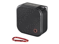 Hama Pocket 2.0 - Høyttaler - for bærbar bruk - trådløs - Bluetooth - 3.5 watt - svart