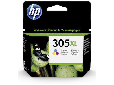 HP Blekk 305XL Tri-Color