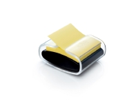 Dispenser for Z-Notes + 1 stk. Z-Notes 76x76 mm gul