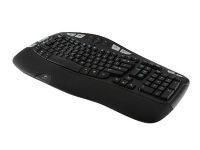 Logitech Wireless Keyboard K350 - Tastatur - trådløs - 2.4 GHz - Nordisk - OEM