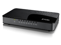 Zyxel GS-108S v2 - Switch - ikke-styrt - 8 x 10/100/1000 - stasjonær