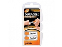 Duracell DA13 ACUSTICA, Single-use battery, Zink-luft, 1,4 V, 6 stykker, Metallisk, Oransje, Knapp/mynt