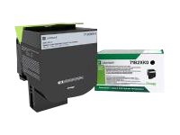 Lexmark - Ekstra høy ytelse - svart - original - tonerpatron LCCP, LRP - for Lexmark CS517de, CX517de