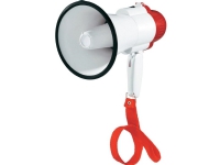 SpeaKa Professional XB-7S Megafon med holdesele, Optagefunktion, Integreret lyd