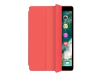eSTUFF - Skjermdeksel for nettbrett - polyuretanlær, termoplast-polyuretan (TPU) - rød - 9.7 - for Apple 9.7-inch iPad (5. generasjon, 6. generasjon)