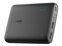 Anker PowerCore 10400 - Strømbank - 10400 mAh - 38.48 Wh - 3 A - IQ - 2 utgangskontakter (2 x USB) - svart