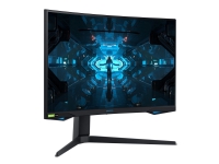Samsung Odyssey G7 C27G75TQSR - G75T Series - LED-skjerm - kurvet - 27 - 2560 x 1440 WQHD @ 240 Hz - VA - 600 cd/m² - 2500:1 - DisplayHDR 600 - 1 ms - HDMI, 2xDisplayPort - svart