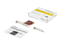 StarTech.com 2-port 10Gbps USB C PCIe Card Adapter - USB 3.1 Gen 2 Type-C PCI Express Expansion Add-On Card - Windows, macOS, Linux (PEXUSB312C3) - USB-adapter - PCIe 3.0 x4 lav profil - USB-C 3.1 Gen 2 x 2 - for P/N: S252BU313R