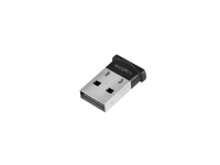 LogiLink BT0058, USB Type-A, Bluetooth, Sort, Sølv, Notebook, 0,03 Gbit/s, 10 m