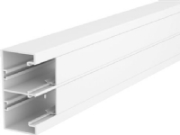 OBO Installationskanal komplet GK-53130 Højde 53 mm, bredde 130 mm Lysegrå ral 7035 Blyfri Plast. - (2 meter)