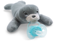 Philips AVENT Kosedyr med ultra soft-smokk, ultra soft snuggle, Klassisk stil, Rund, Silikon, Tåler oppvaskmaskin