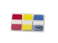Post-it Indeksfaner 686-RYB 3 stk./per pakke Rød, Gul, Blå