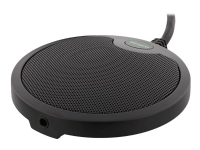 DELTACO Office DELC-0002 - Mikrofon - kablet - USB, 3,5 mm jakk - svart