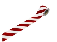 3M 13057 13057R10 Indsutri-advarselsmarkering Hvid (reflekterende), Rød (reflekterende) 25 m (L x B) 25 m x 100 mm