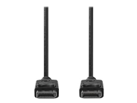 Nedis - DisplayPort-kabel - DisplayPort (hann) til DisplayPort (hann) - DisplayPort 1.4 - 3 m - rund, 8K-støtte - svart