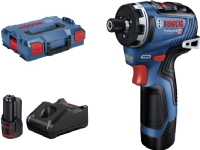 Bosch GSR 12V-35 Professional - Skrutrekker - trådløs - 2 hastigheter - 1/4 sekskantspor 10 mm - 35 N·m - 2 batterier - 12 V