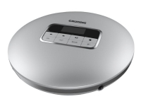 Grundig GCDP 8000 - CD-spiller - sølv/svart