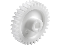 Reely Polyacetal Cylindrisk tandhjul Modul-type: 1.0 Borings-diameter: 8 mm Antal tænder: 35