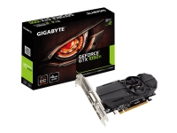 Gigabyte GeForce GTX 1050 Ti OC 4G - Grafikkort - GF GTX 1050 Ti - 4 GB GDDR5 - PCIe 3.0 x16 lav profil - DVI, HDMI, DisplayPort