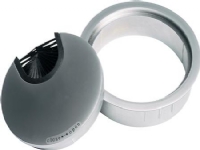 SCHNEIDER ELECTRIC Bordgennemføringsflange CBL-G1 Ø65 mm, højde 24 mm støbt todelt med fals som overlapper hullet (Ø59-60 mm)i bordpladen aluminium