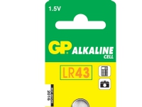 GP Batteries Alkaline Cell 186, Single-use battery, Alkalinsk, 1,5 V, 1 stykker, Rustfritt stål, 4,2 mm