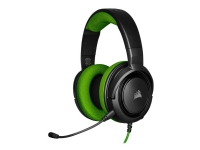 CORSAIR Gaming HS35 - Hodesett - full størrelse - kablet - 3,5 mm jakk - grønn