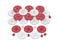 Reely Plastic Tandhjulssortiment Modul-type: 0.5 Antal tænder: 50, 10 1 Set