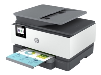 HP Officejet Pro 9010e All-in-One - Multifunksjonsskriver - farge - ink-jet - Legal (216 x 356 mm) (original) - A4/Legal (medie) - opp til 21 spm (kopiering) - opp til 22 spm (trykking) - 250 ark - 33.6 kbps - USB 2.0, LAN, Wi-Fi(n), USB-vert - HP In