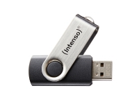 Intenso Basic Line - USB-flashstasjon - 32 GB - USB 2.0 - svart sølv