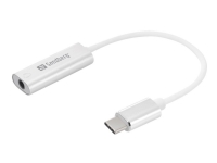 Sandberg - USB-C til hodetelefons-jakkadapter - USB-C hann til ministereojakk hunn