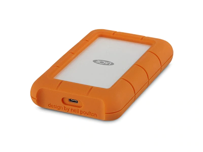LaCie Rugged 5TB USB-C Ekstern HDD