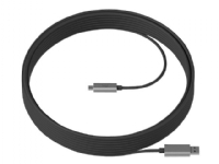 Logitech Strong - USB-kabel - USB-type A (hann) til USB-C (hann) - USB 3.1 - 10 m - plenum, Active Optical Cable (AOC)