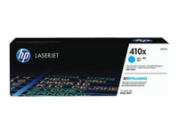HP 410X - Høy ytelse - cyan - original - LaserJet - tonerpatron (CF411X) - for Color LaserJet Pro M452, MFP M377, MFP M477