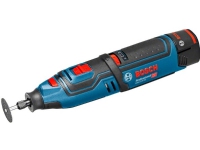Bosch GRO 10,8 V-LI Professional - Roterende verktøy - trådløs - 3,2 mm flens - 2 batterier - 10.8 V