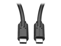 MicroConnect - USB-kabel - USB-C (hann) til USB-C (hann) - USB 3.2 Gen 2 - 5 - 20 V - 5 A - 2 m - USB Power Delivery (100 W) - svart