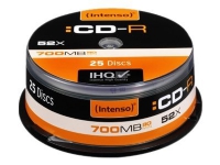 Intenso - 25 x CD-R - 700 MB (80 min) 24x - spindel