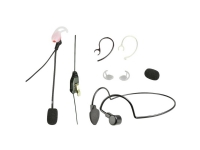Hovedtelefoner/headset Albrecht HS 02 A, In-Ear Headset 41650 1 stk