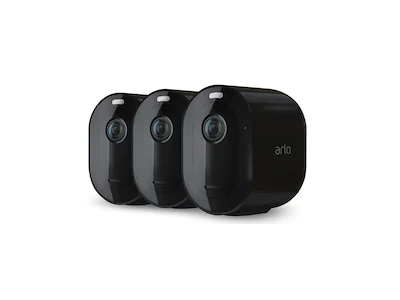 Arlo Pro 4 overvåkingskamera 3pk sort