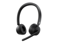 Microsoft Modern Wireless Headset for Business - Hodesett - on-ear - Bluetooth - trådløs - svart - Certified for Microsoft Teams